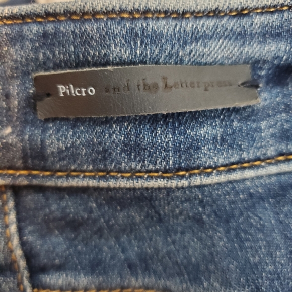 Pilcro and the Letterpress High Rise Skinny  Jeans Size 25 Womens Anthropologie - Picture 13 of 13